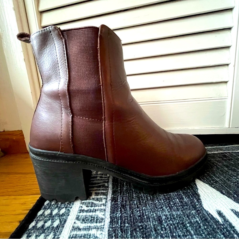 ALDO Waterproof Leather Chelsea Boots